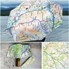 KNYGA Bookshop OS Map Premium Umbrella - Northumberland National Park