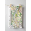 KNYGA Bookshop OS Map Tea-towel - Brecon Beacons National Park