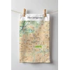 KNYGA Bookshop OS Map Tea-towel - Cairngorms National Park