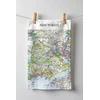 KNYGA Bookshop OS Map Tea-towel - New Forest National Park
