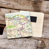 KNYGA Bookshop OS Map Wooden Square Magnet - Exmoor National Park