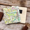 KNYGA Bookshop OS Map Wooden Square Magnet - The Broads