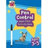KNYGA Bookshop Pen Control Wipe-Clean Activity Book for Ages 3-5 (with pen)