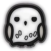 KNYGA Half Moon Bay Pin Badge - Harry Potter Kawaii (Hedwig)