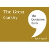 KNYGA Bookshop Quotation Bank: The Great Gatsby A-Level Revision and Study Guide for English Literature