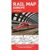 KNYGA Bookshop folded Rail Map Europe
