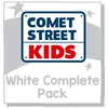 KNYGA Bookshop Reading Planet Comet Street Kids Baltas Complete Pack
