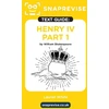 KNYGA Bookshop SnapRevise Henry IV Part 1 Text Guide for English Literature