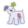 KNYGA Bookshop Snowdog Sew On Patch