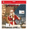 KNYGA Bookshop Snowy Santa Claus advent calendar (with stickers)