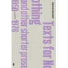 KNYGA Bookshop Texts for Nothing and Other Shorter Prose, 1950-1976