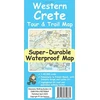 KNYGA Bookshop Western Crete Tour &amp; Trail Super-Durable Map