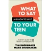 KNYGA Bookshop What to Say and How to Say It to Your Teen