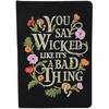 KNYGA Bookshop Wicked Embroidered Journal