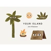KNYGA Bookshop Klassen Jon Your Island: A stylish first board book, perfect to gift babies and toddlers aged 0-3 from Jon Klassen, bestselling creator of I Want My Hat Back