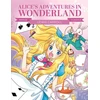 KNYGA Button Books Manga Classics: Alice in Wonderland, Great Literature Brought to Life