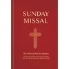 KNYGA Catholic Bishops’ Conference of England and Wales Sunday Missal: People's Edition (Raudona Binding): (New ESV Lectionary for ADVENT 2024)