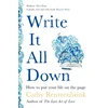 KNYGA Cathy Rentzenbrink Write It All Down, How to Put Your Life on the Page