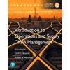 KNYGA Cecil B Bozarth Introduction to Operations and Supply Chain Management, Global Edition