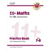 KNYGA Cgp Books 11+ GL Maths Practice Book &amp; Assessment Tests - Ages 7-8 (with Online Edition)