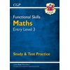 KNYGA Cgp Books Functional Skills Maths Entry Level 3 - Study &amp; Test Practice