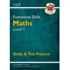 KNYGA Cgp Books Functional Skills Maths Level 1 - Study &amp; Test Practice