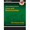 KNYGA Cgp Books GCSE English AQA Poetry Guide - Love &amp; Relationships Anthology inc. Online Edn, Audio &amp; Quizzes