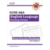 KNYGA Cgp Books GCSE English Language AQA Reading Fiction Exam Practice Workbook (for Paper 1) - inc. Answers