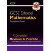 KNYGA Cgp Books GCSE Maths Edexcel Complete Revision &amp; Practice: Foundation inc Online Ed, Videos &amp; Quizzes