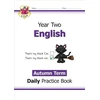 KNYGA Cgp Books KS1 English Year 2 Daily Practice Book: Autumn Term