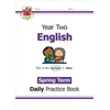 KNYGA Cgp Books KS1 English Year 2 Daily Practice Book: Spring Term