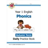 KNYGA Cgp Books KS1 Phonics Year 1 Daily Practice Book: Autumn Term