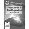 KNYGA Cgp Books KS2 Geography Discover &amp; Learn: Volcanoes and Earthquakes Activity Book
