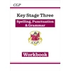 KNYGA Cgp Books KS3 Spelling, Punctuation &amp; Grammar Workbook (answers sold separately)