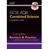 KNYGA Cgp Books New GCSE Combined Science AQA Foundation Complete Revision &amp; Practice with CGP RevisionHub