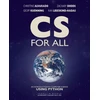 KNYGA Christine Alvarado Alvarado, Christine; Dodds, Zachary CS For All: An Introduction to Computer Science Using Python