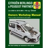 KNYGA Citroen Berlingo &amp; Peugeot Partner Diesel (June 08 - 16) 08 to 16 Haynes Repair Manual