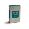 KNYGA Claire Crompton Knitting Stitches Card Deck, Learn to Knit Texture in 52 Cards
