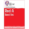 KNYGA Collins Big Cat Phonics for Letters and Sounds Raudona A Band Set