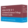 KNYGA Collins Collins Gcse AQA GCSE 9-1 Combined Science Revision Cards (Biology, Chemistry &amp; Physics), Ideal for the 2026 and 2027 Exams