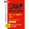 KNYGA Collins Collins Gcse Boys Don’t Cry Edexcel GCSE 9-1 English Literature Text Guide