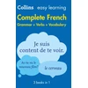 KNYGA Collins Dictionaries Easy Learning French Complete Grammar, Verbs and Vocabulary (3 books in 1): Trusted Support for Learning