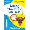 KNYGA Easy Telling the Time Wipe Clean Activity Book