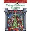 KNYGA David Bodo Creative Haven Vintage Christmas Windows Coloring Book