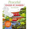 KNYGA David Woodroffe Large Print Peaceful Colour-by-Numbers