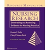 KNYGA Denise Polit Resource Manual for Nursing Research, Generating and Assessing Evidence for Nursing Practice