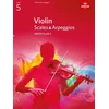 KNYGA Divers Auteurs Violin Scales &amp; Arpeggios, ABRSM Grade 5