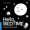 KNYGA Duopress Labs Hello, Bedtime, A Perfect High-Contrast Juodas-and-Baltas Board Book for a Baby Shower Gift to Newborns and Babies
