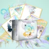 KNYGA Erin Schuetz Transcendence Map Oracle, Alchemical Cartography for Remembrance and Navigation (46 Full-Color Cards and 112-Page Full-Color Guidebook)