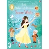 KNYGA Fiona Watt Little Sticker Dolly Dressing Snow Baltas